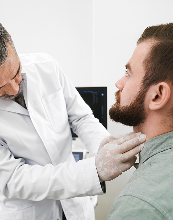 We can diagnose and treat thyroid-related issues in men